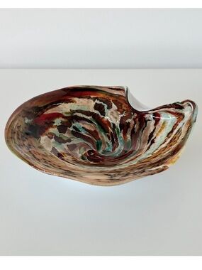 Murano Avem Tutti Frutti Aventurine Art Glass Bowl Italy MCM
End of Day